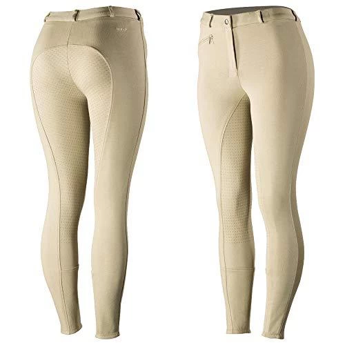 Horze Women's Active Full Seat Breeches - Silicone Grip 11 Horze Women's Active Full Seat Breeches - Silicone Grip - Image 9