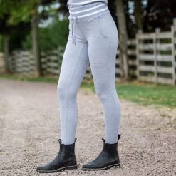 Horze Frida Women's Cotton Terry Silicone Full Seat Riding Tights -Equestrian Clothing Store ftj5tarzgaahlzuwgdrs
