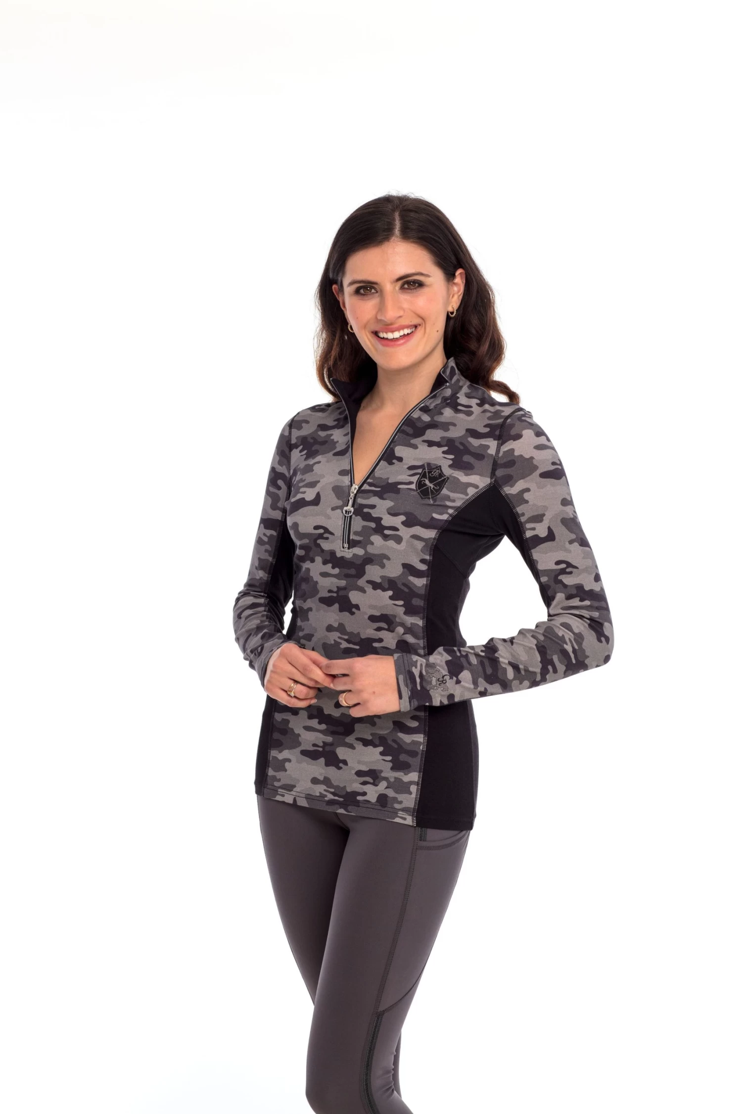 Goode Rider Women's Ideal Long Sleeve Show Shirt 4 Goode Rider Women's Ideal Long Sleeve Show Shirt - Image 2