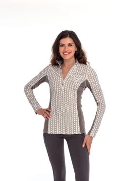 Goode Rider Women's Ideal Long Sleeve Show Shirt 25 Goode Rider Women's Ideal Long Sleeve Show Shirt -Equestrian Clothing Store ideal show shirt mink link 2