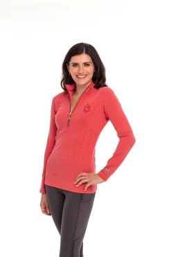 Goode Rider Women's Ideal Long Sleeve Show Shirt 30 Goode Rider Women's Ideal Long Sleeve Show Shirt -Equestrian Clothing Store ideal show shirt paprika heather 2