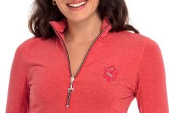 Goode Rider Women's Ideal Long Sleeve Show Shirt 33 Goode Rider Women's Ideal Long Sleeve Show Shirt -Equestrian Clothing Store ideal show shirt paprika heather 5