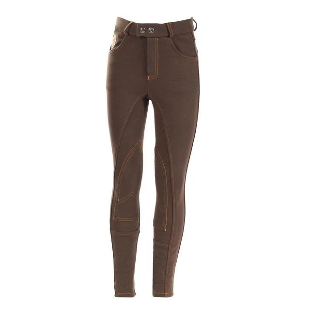 Horze Jen JR Knee Patch Breeches 4 Horze Jen JR Knee Patch Breeches - Image 2