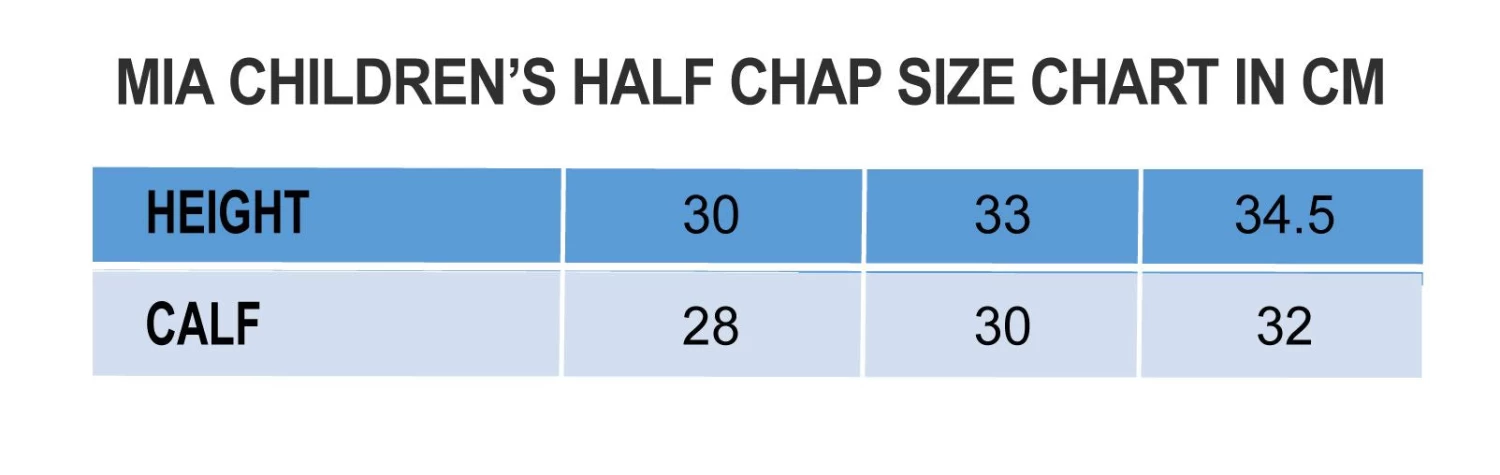 BasEQ Mia Children’s Synthetic Nubuck Half Chaps 8 BasEQ Mia Children’s Synthetic Nubuck Half Chaps - Image 6