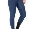 Kerrits For One Stop Crossover Full Seat Breech -Equestrian Clothing Store kerrits crossover indigo front
