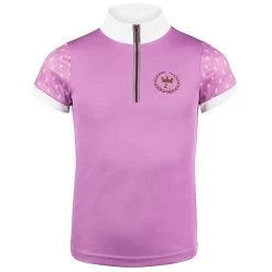 Horze Paige Kids Short Sleeve Show Shirt