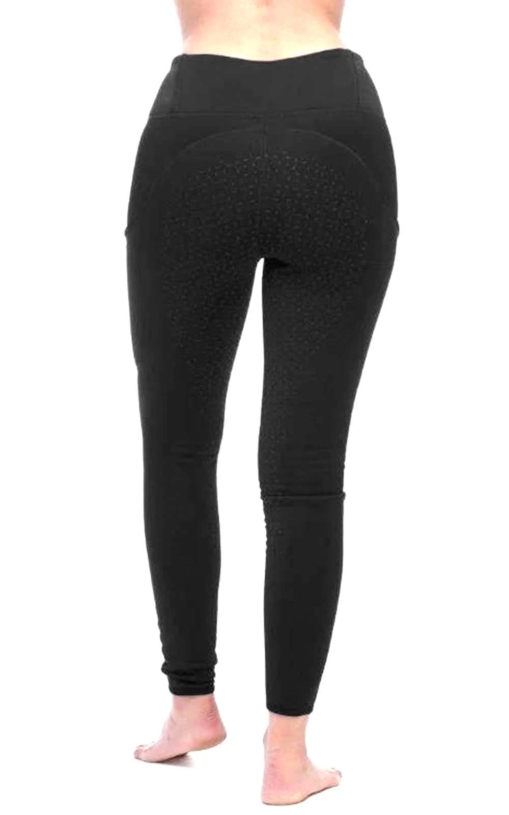 Goode Rider Women's Full Seat Winter Shaper Fleece Tights 4 Goode Rider Women's Full Seat Winter Shaper Fleece Tights - Image 2