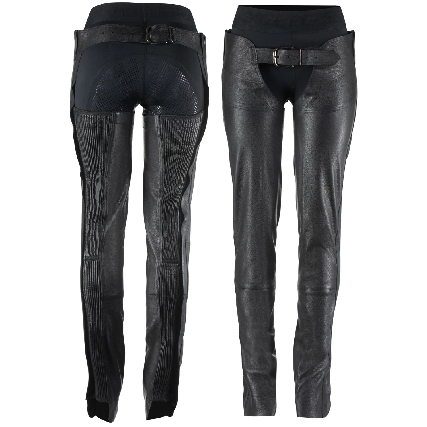 Horze Blake Leather Full Chaps 8 Horze Blake Leather Full Chaps - Image 6