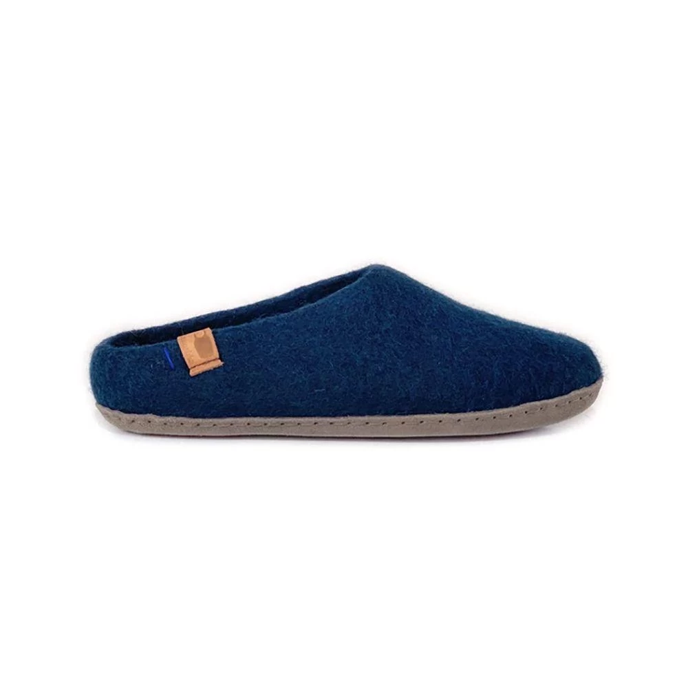 Baabushka Wool Slipper With Leather Sole 5 Baabushka Wool Slipper With Leather Sole - Image 3