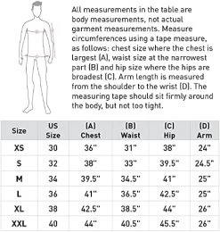 Horze Dorian Men's Technical Sun Shirt - Short Sleeve -Equestrian Clothing Store peacoat size chart