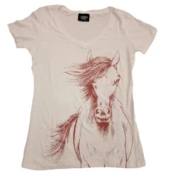 Genuine Ranch Women's Wild Horse Tee -Equestrian Clothing Store rzNbtu