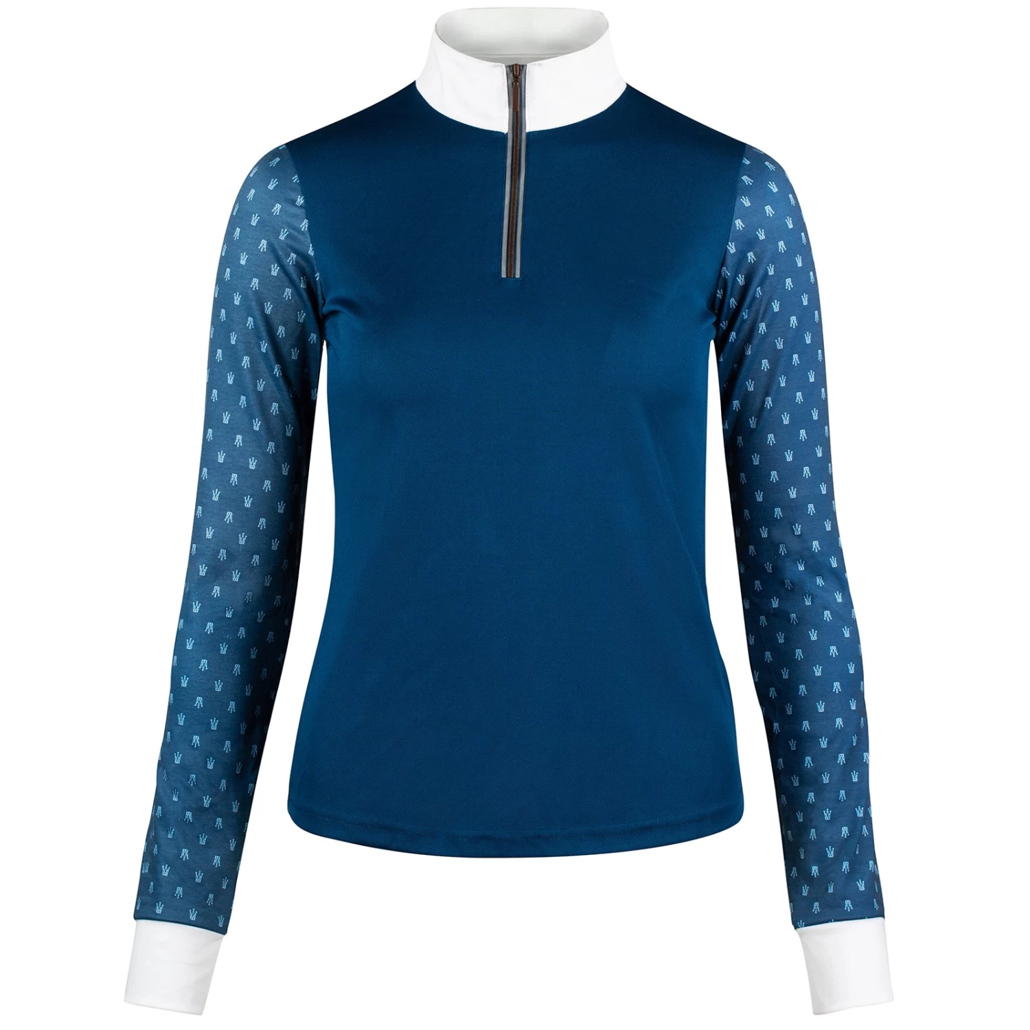 Horze Paige Women's Long Sleeve Show Shirt 4 Horze Paige Women's Long Sleeve Show Shirt - Image 2