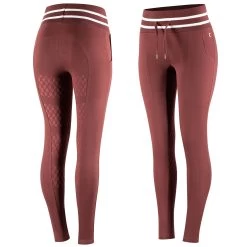Horze Frida Women's Cotton Terry Silicone Full Seat Riding Tights -Equestrian Clothing Store x9a6dlmwdixluz8tmyco