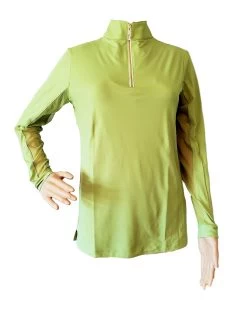 Tailored Sportsman Women's Icefil Zip Top Long Sleeve Shirt -Equestrian Clothing Store xQ3xS6
