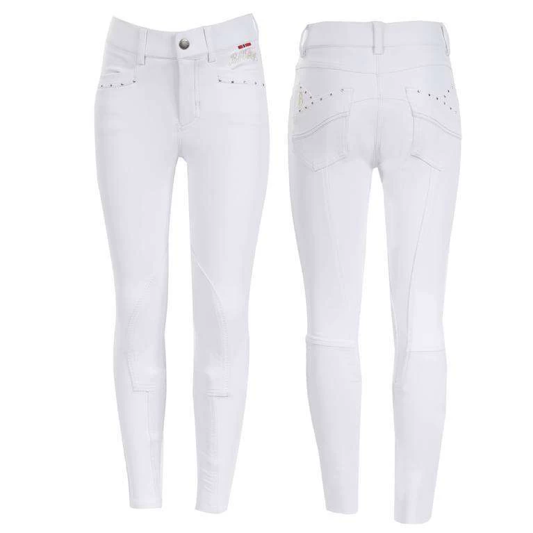 B Vertigo Olivia Girls Silicone Full Seat Breeches 3 B Vertigo Olivia Girls Silicone Full Seat Breeches