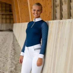 Horze Paige Women's Long Sleeve Show Shirt 15 Horze Paige Women's Long Sleeve Show Shirt -Equestrian Clothing Store yww62oybxv9kimztpy5o