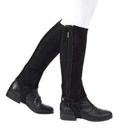 Dublin Child's Suede Half Chaps II