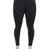 Irideon Ladies Black Thermasoft Full Seat Breeches W/ Zip Pockets -Equestrian Clothing Store zD2FNu