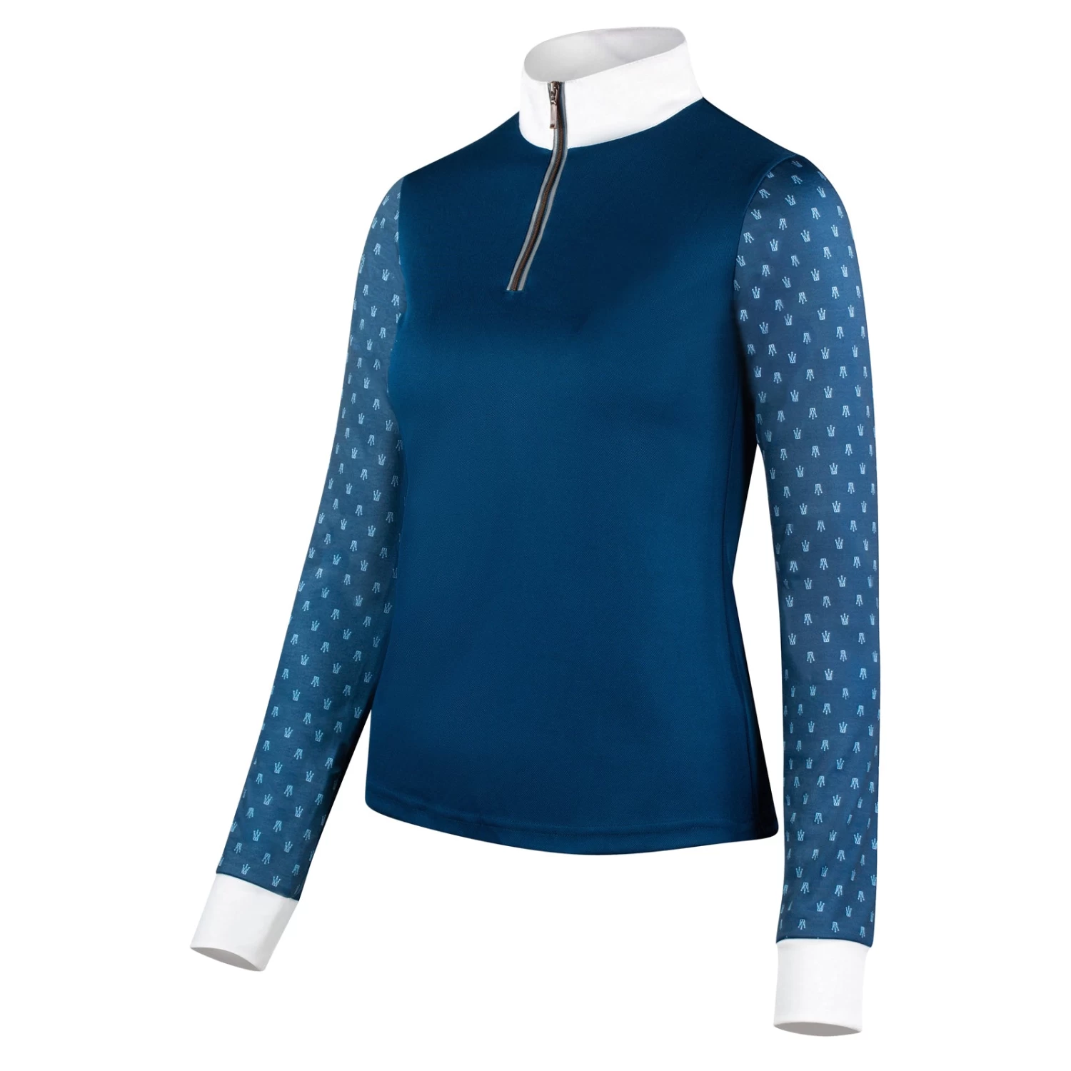 Horze Paige Women's Long Sleeve Show Shirt 3 Horze Paige Women's Long Sleeve Show Shirt